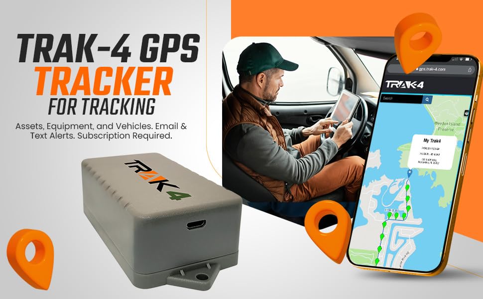 Trak-4 Pro GPS: Durable 12V Tracker for All Assets