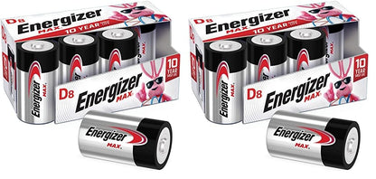 Energizer Premium D Alkaline Batteries 8-Pack