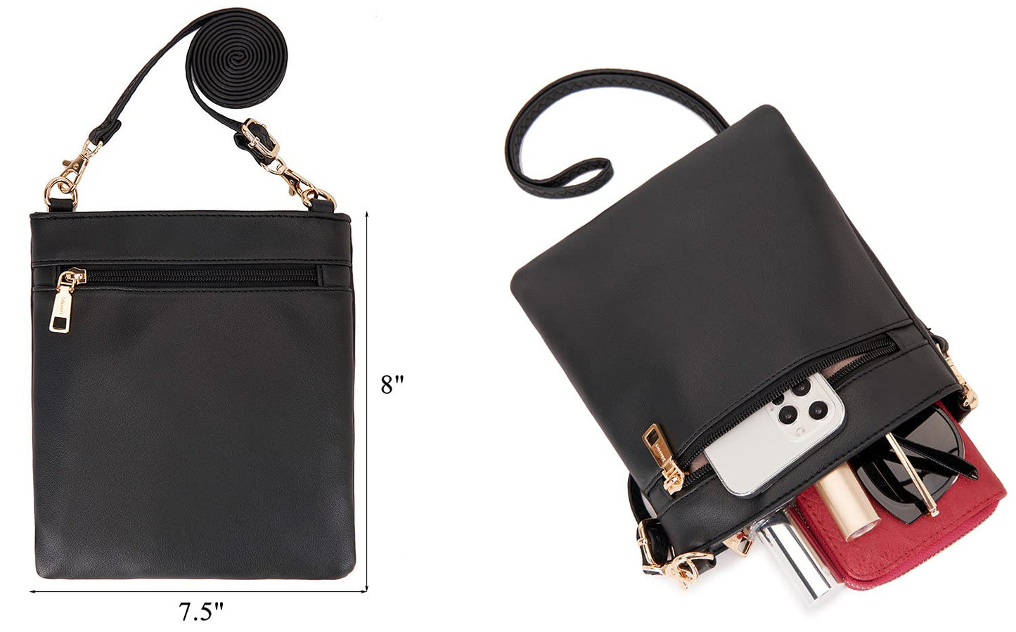 ChicCrossbody: Women's Tote & Wallet Set