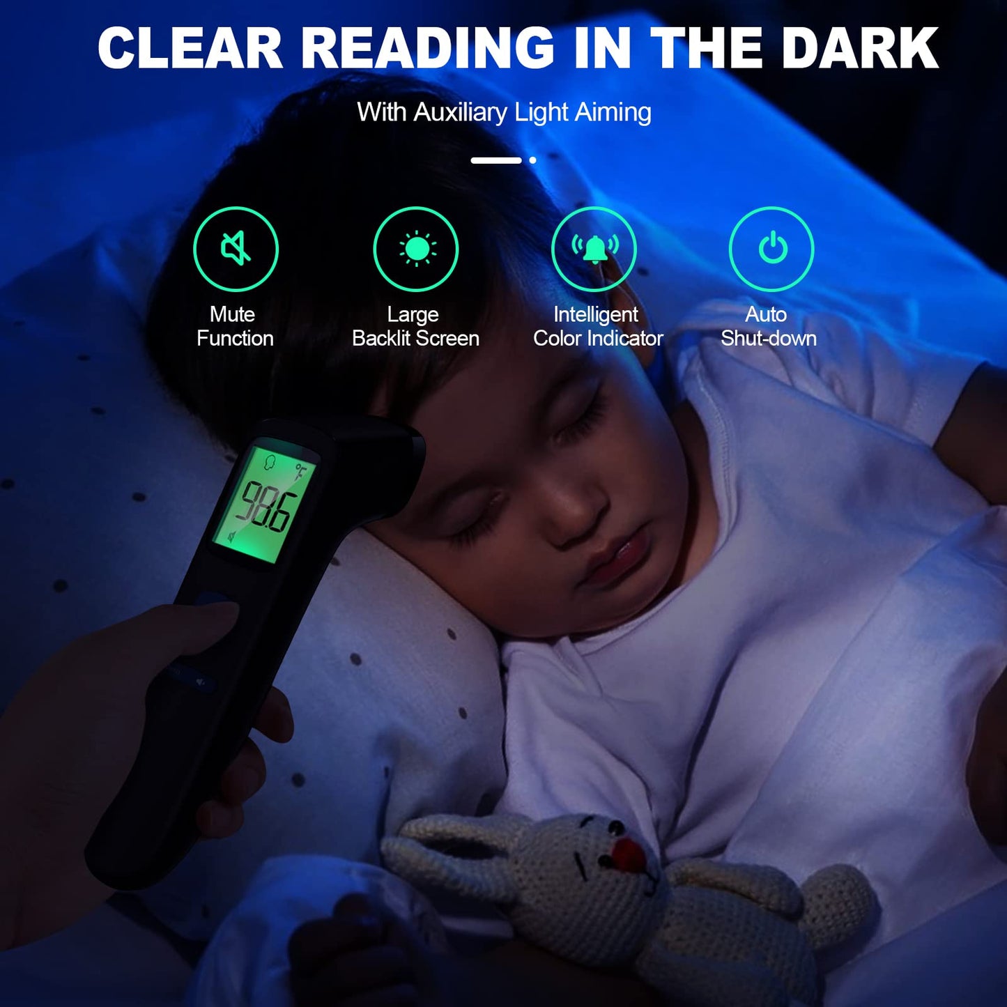 SmartScan No-Touch Thermometer: Family & Fever Care