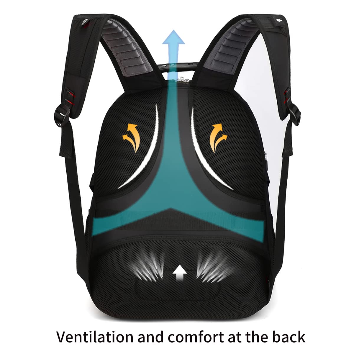 SHRRADOO 50L USB Travel Laptop Backpack - Airline Approved