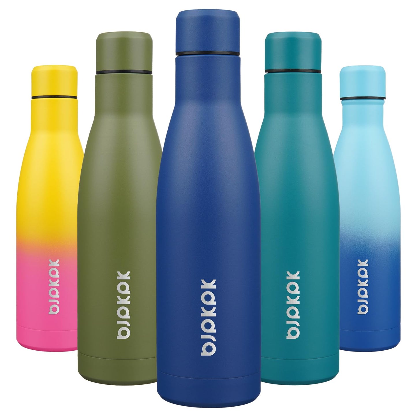 ChillPro 17oz Turquoise Insulated Sports Bottle