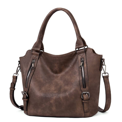CLUCI Eco Luxe Vegan Leather Tote Bag
