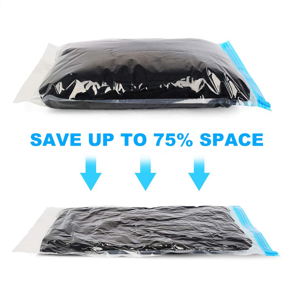 EasyPack 10-Count Compression Bags - Travel Must-Have