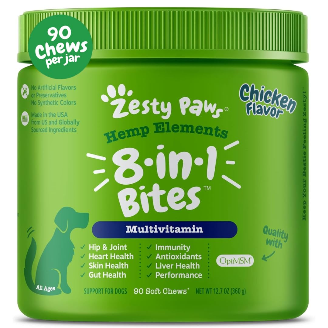 PawZest Omega Multivitamin Chews - Senior & Puppy