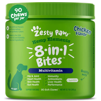PawZest Omega Multivitamin Chews - Senior & Puppy