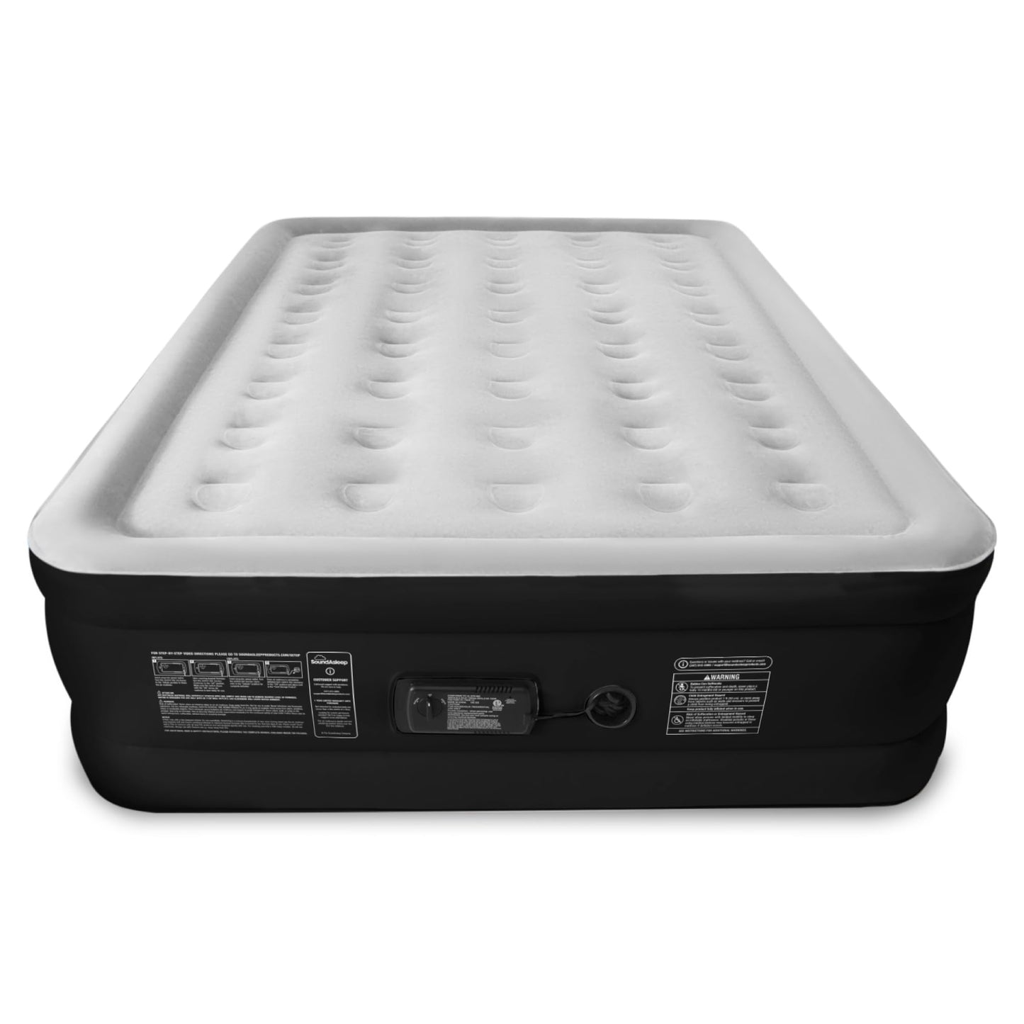 DreamNest Luxe Air Mattress with ComfortCoil Tech