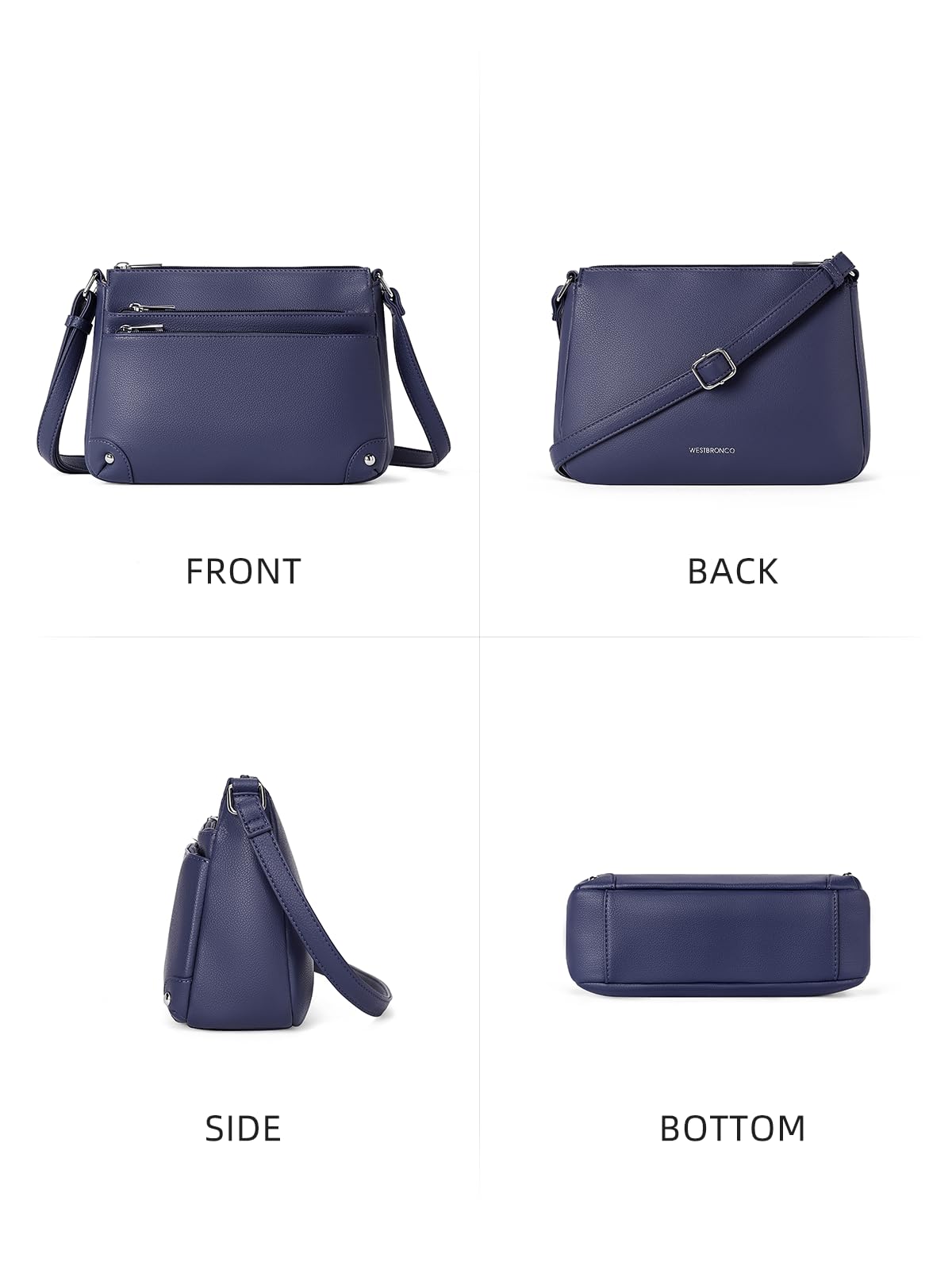 WestBronco ZipSatchel: Women's Medium Crossbody Bag