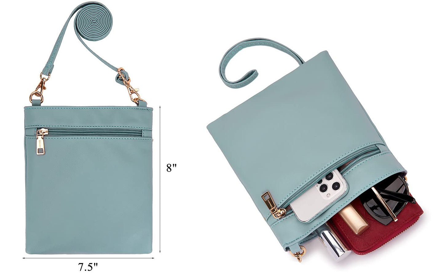 ChicCrossbody: Women's Tote & Wallet Set