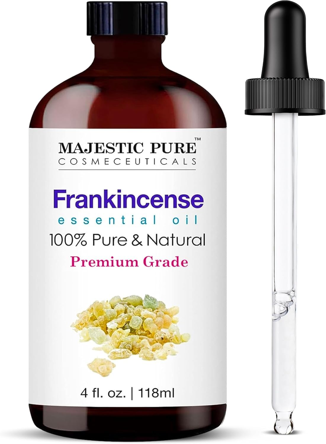 Majestic Pure Lavender Oil with Dropper 4oz