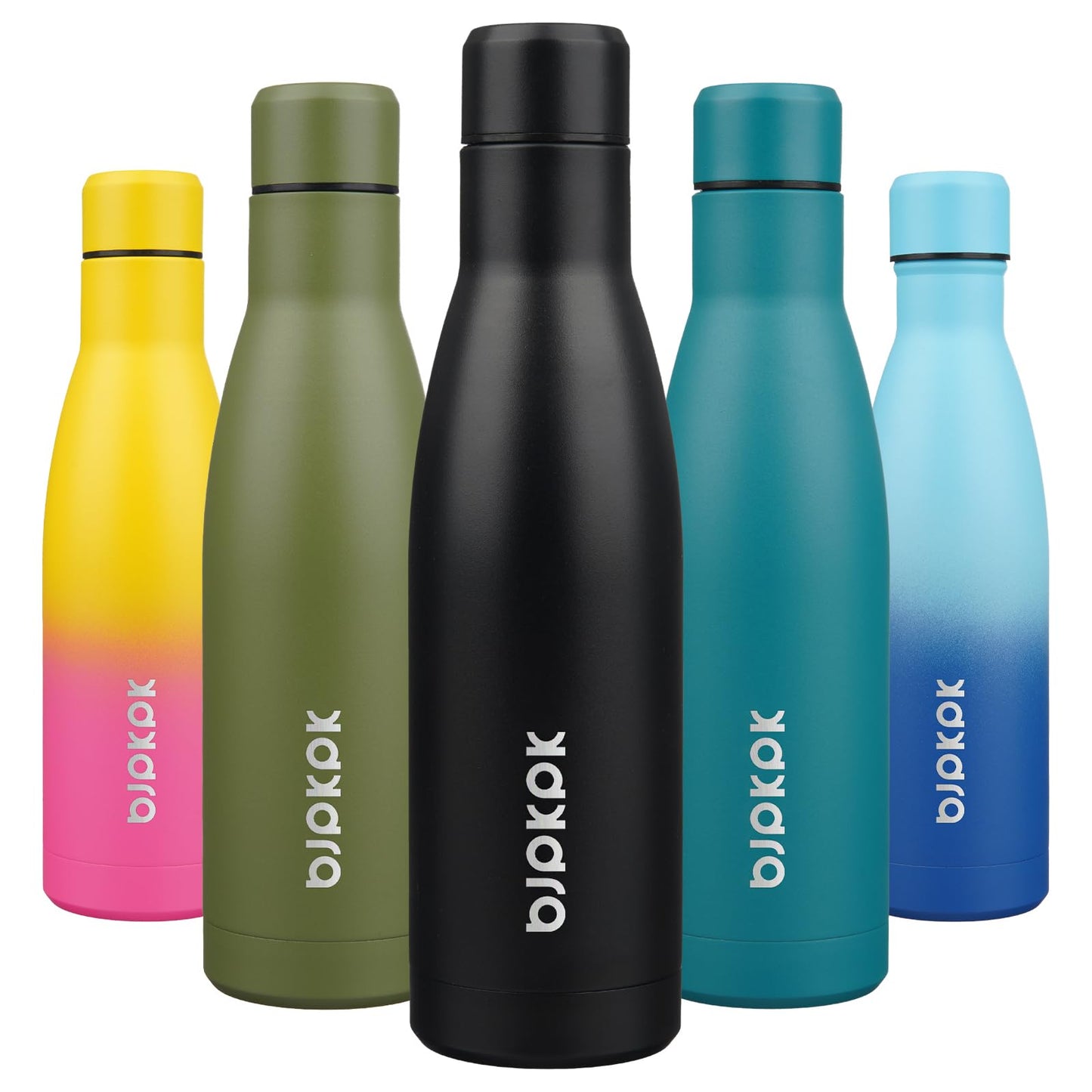 ChillPro 17oz Turquoise Insulated Sports Bottle