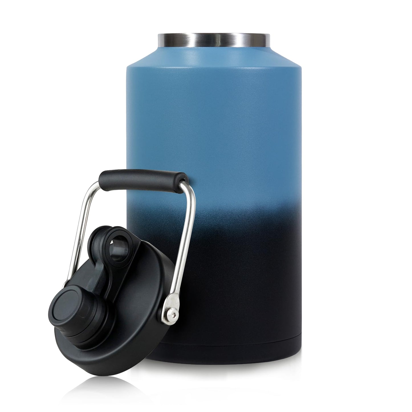 HydraGuard 128oz: Dual-Vacuum Stainless Water Jug