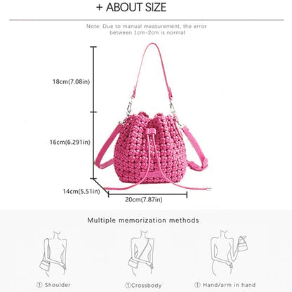 Hollow Bucket Tote Bag