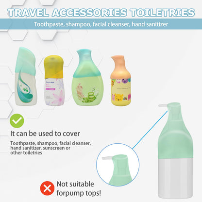 TravelGuard Silicone Bottle Covers: Leak-Proof Essentials