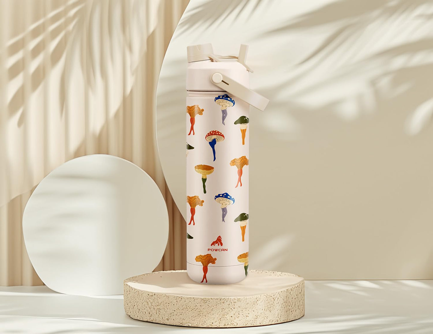 ChillKnight 26oz: Dual-Lid Leak-Proof Bottle