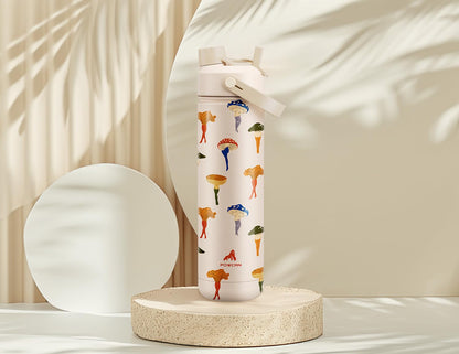 ChillKnight 26oz: Dual-Lid Leak-Proof Bottle