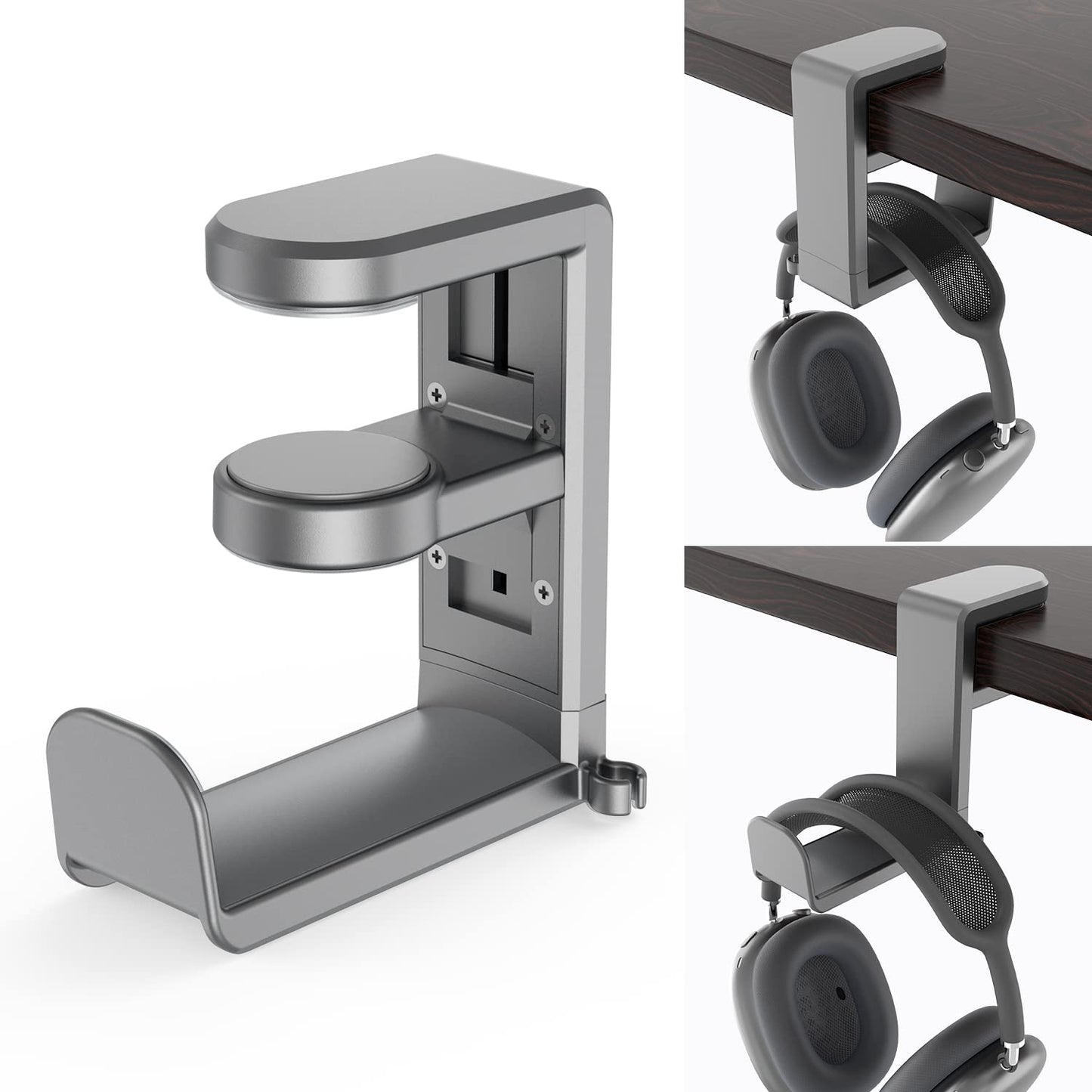 EURPMASK 360° Rotating Headphone Stand & Organizer