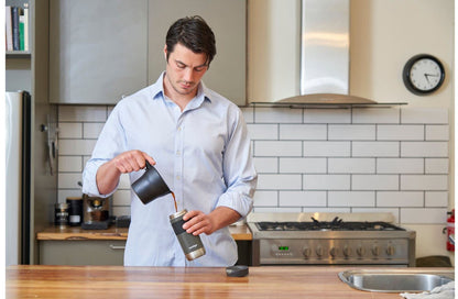 SNAPSEAL Grip Stainless Travel Mug 20oz - Blue/Berry