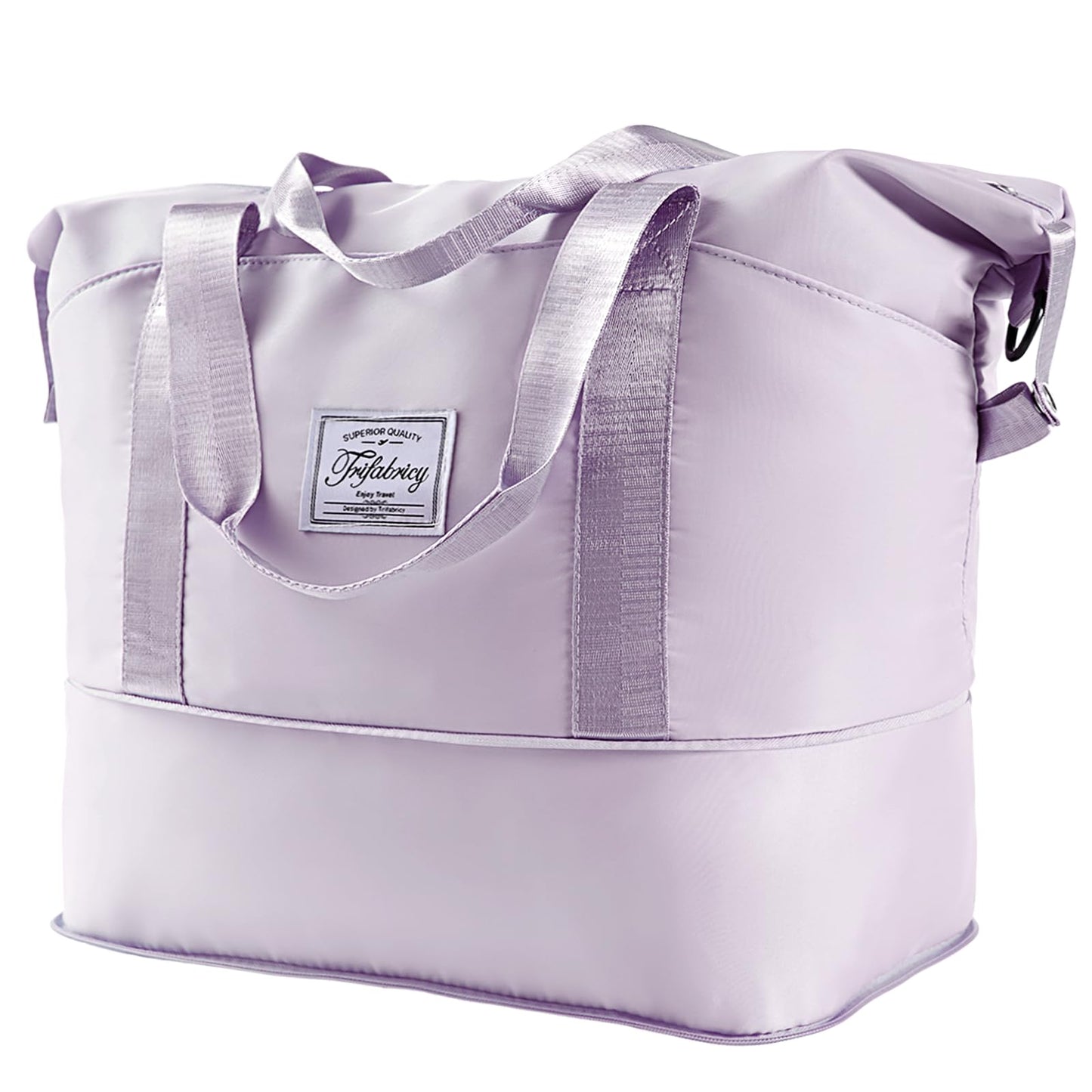 Pink Expandable Travel Duffel with Wet Pocket