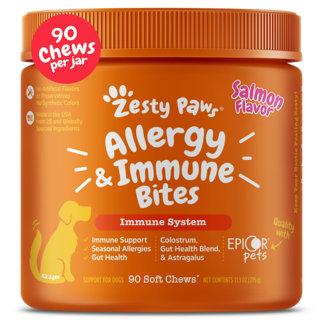 Zesty Paws Itch & Allergy Relief Chews - Lamb 90ct