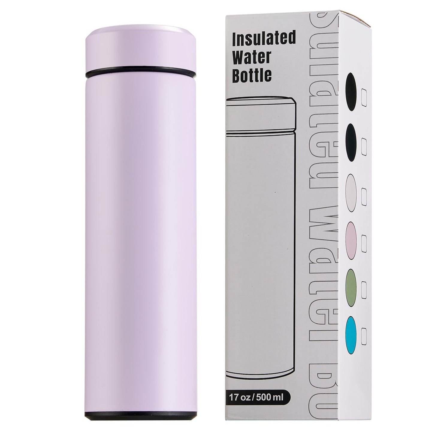 ThremoGuard: 17oz Stainless Steel Insulated Bottle