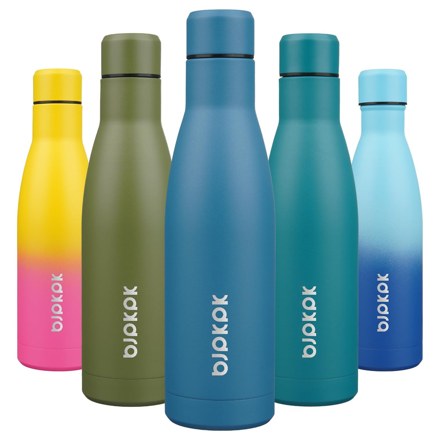 ChillPro 17oz Turquoise Insulated Sports Bottle
