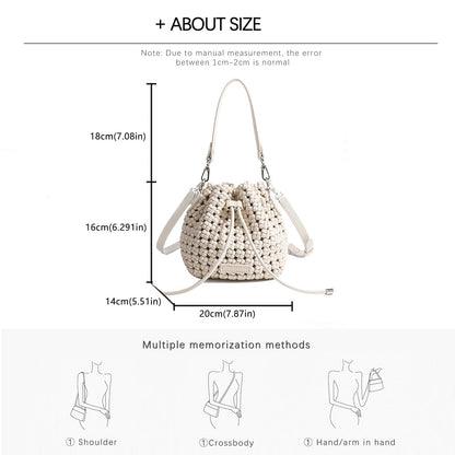 Hollow Bucket Tote Bag