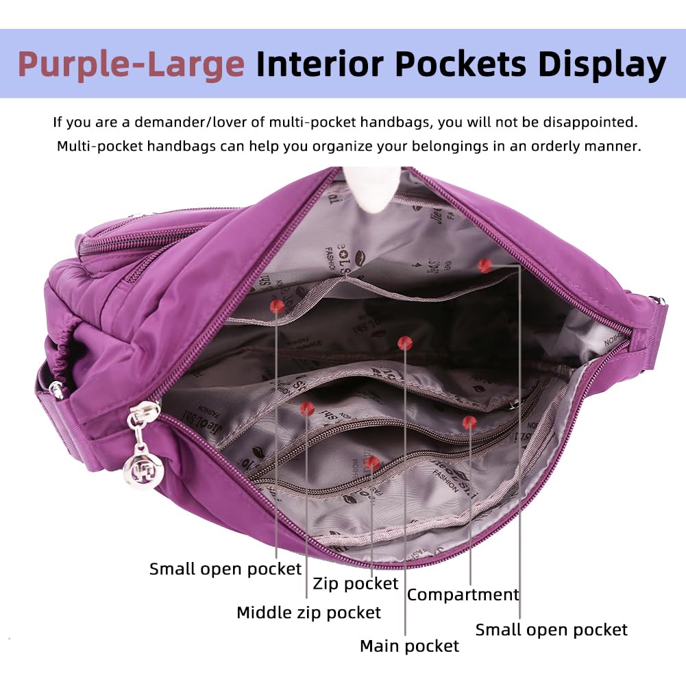 MINTEGRA Luxe Multi-Pocket Women's Handbag