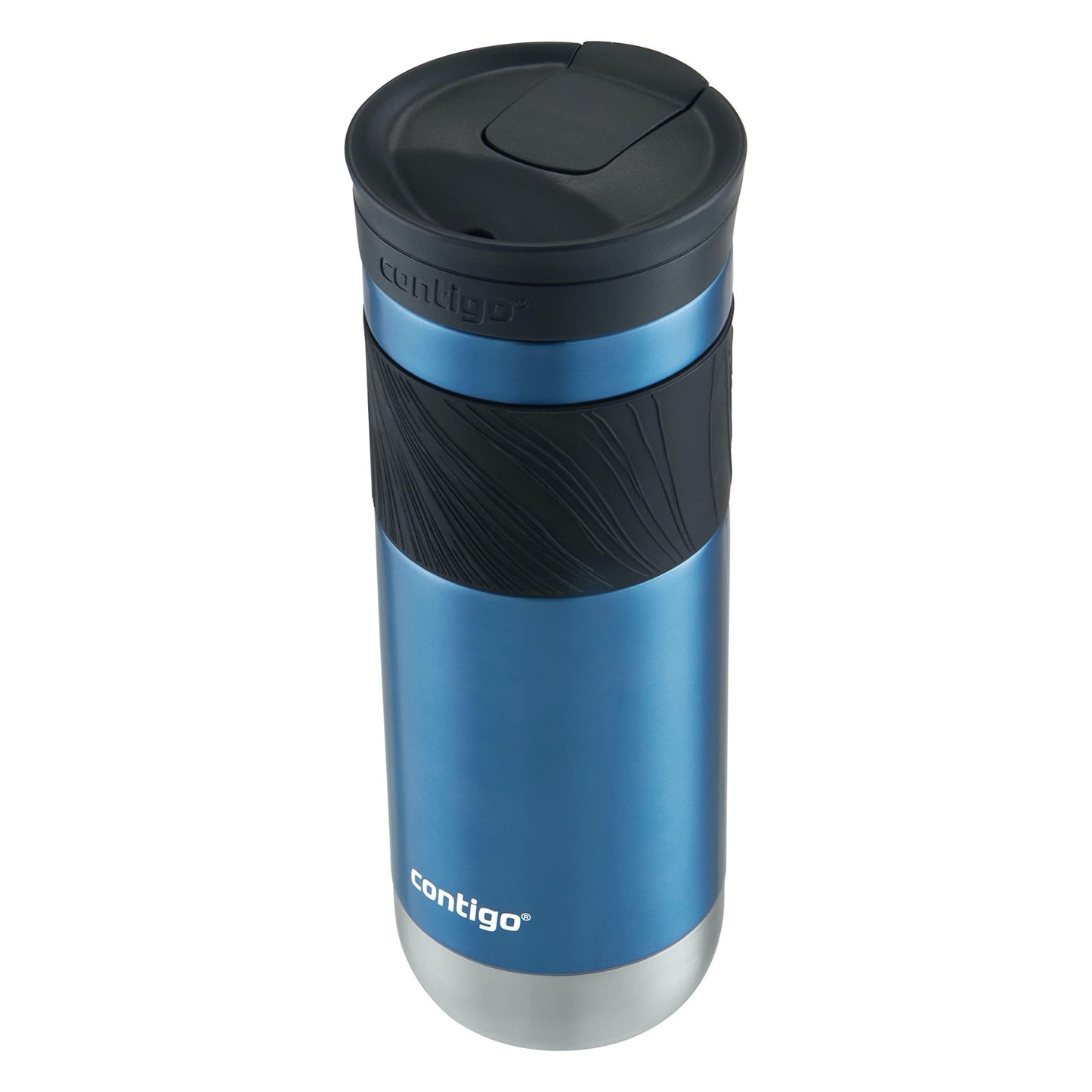 SNAPSEAL Grip Stainless Travel Mug 20oz - Blue/Berry