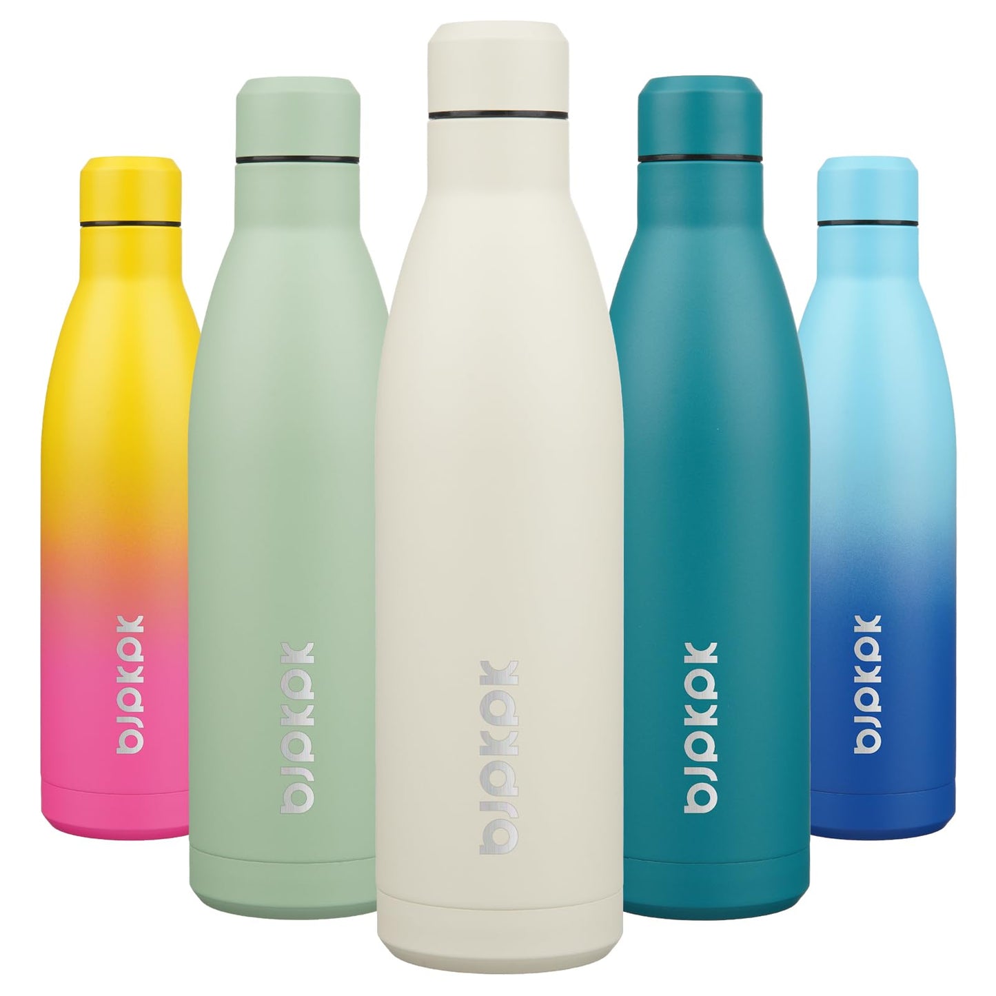 ChillPro 17oz Turquoise Insulated Sports Bottle