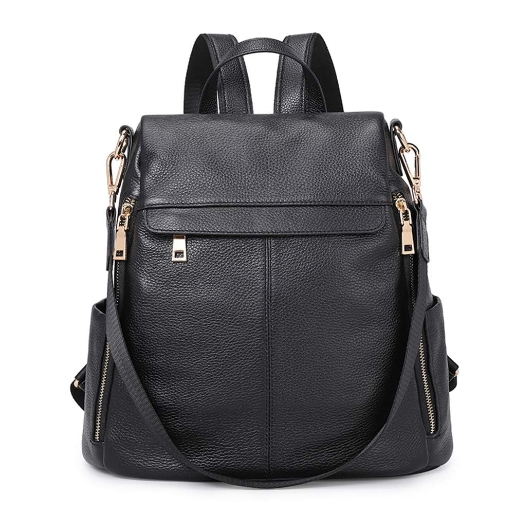 Kattee Women's Luxe Anti-Theft Leather Backpack Bag