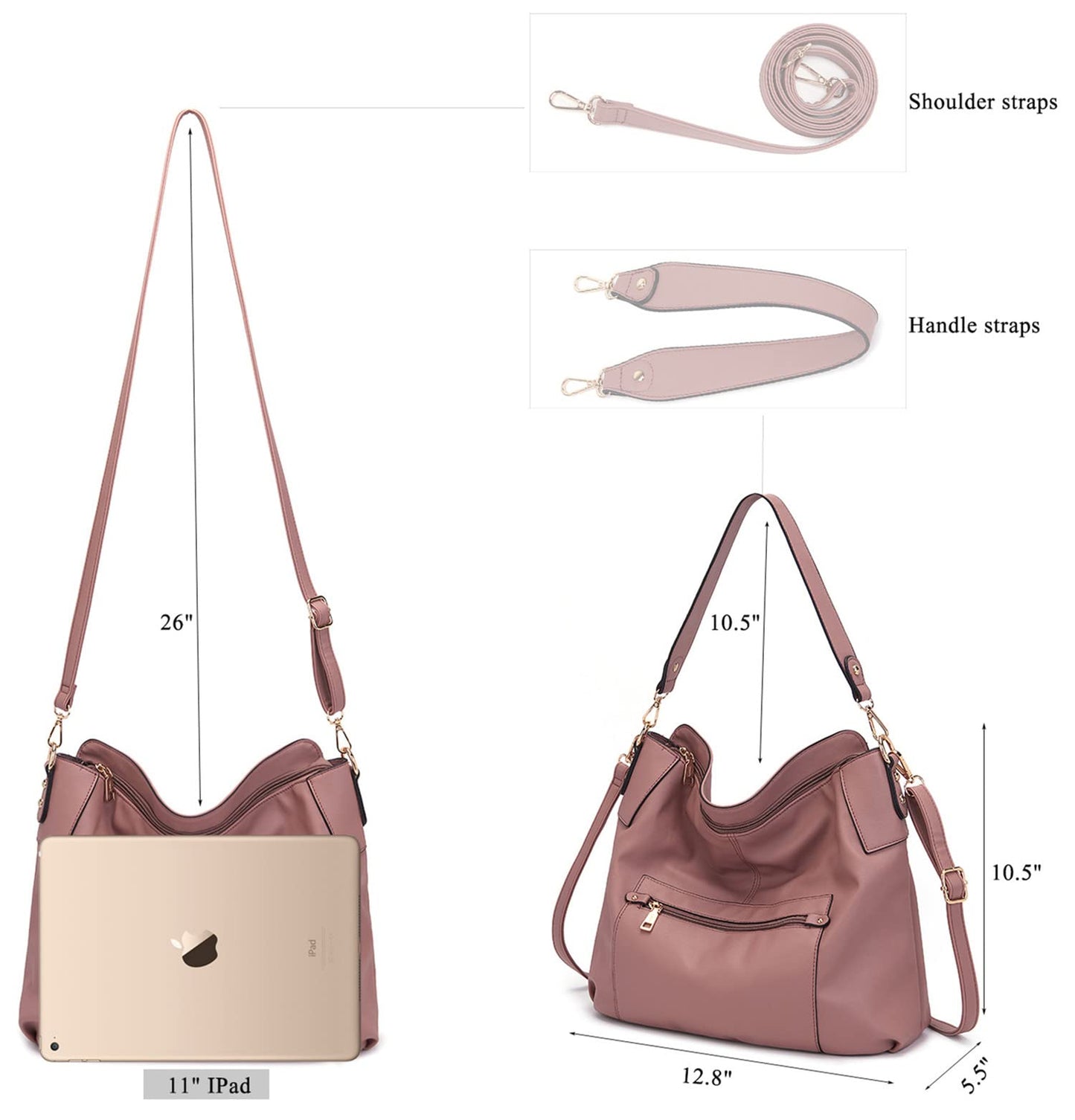 ChicCrossbody: Women's Tote & Wallet Set