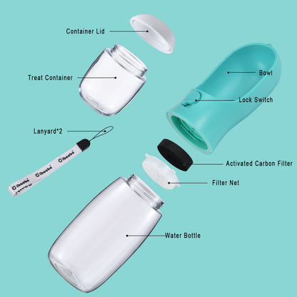 PawPals Travel Buddy: Portable Pet Hydration & Snack