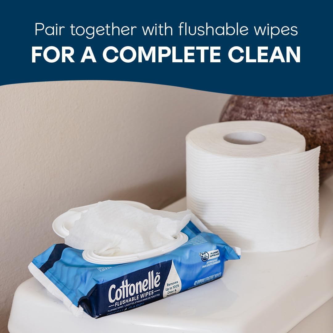 Cottonelle Ultra CleanRipples 24 Mega Rolls Pack