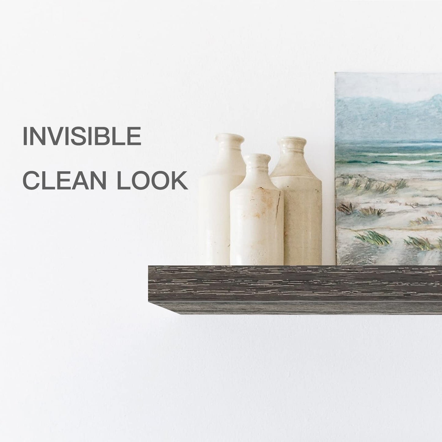 Rustic Farmhouse Shelves (008-40BN)