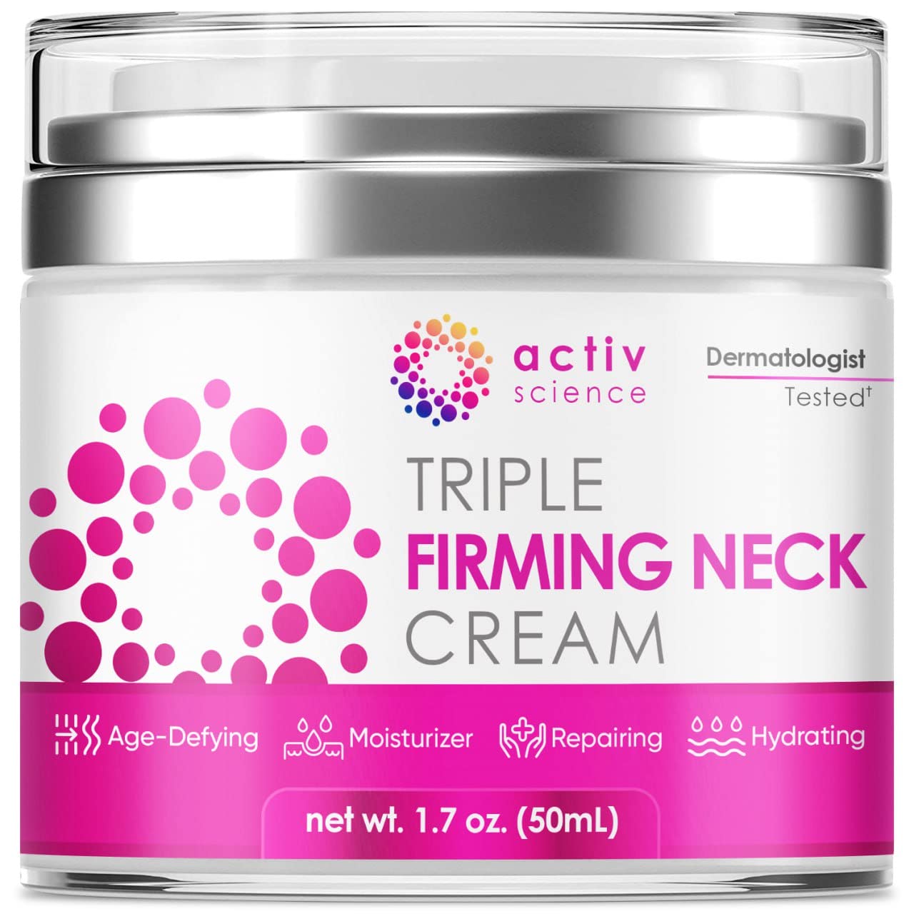 ActiveScience NeckLift Cream - Firm & Hydrate Formula