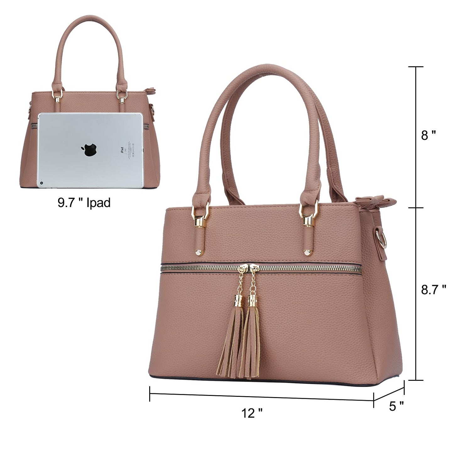 Luxe Leather Satchel & Crossbody Bags