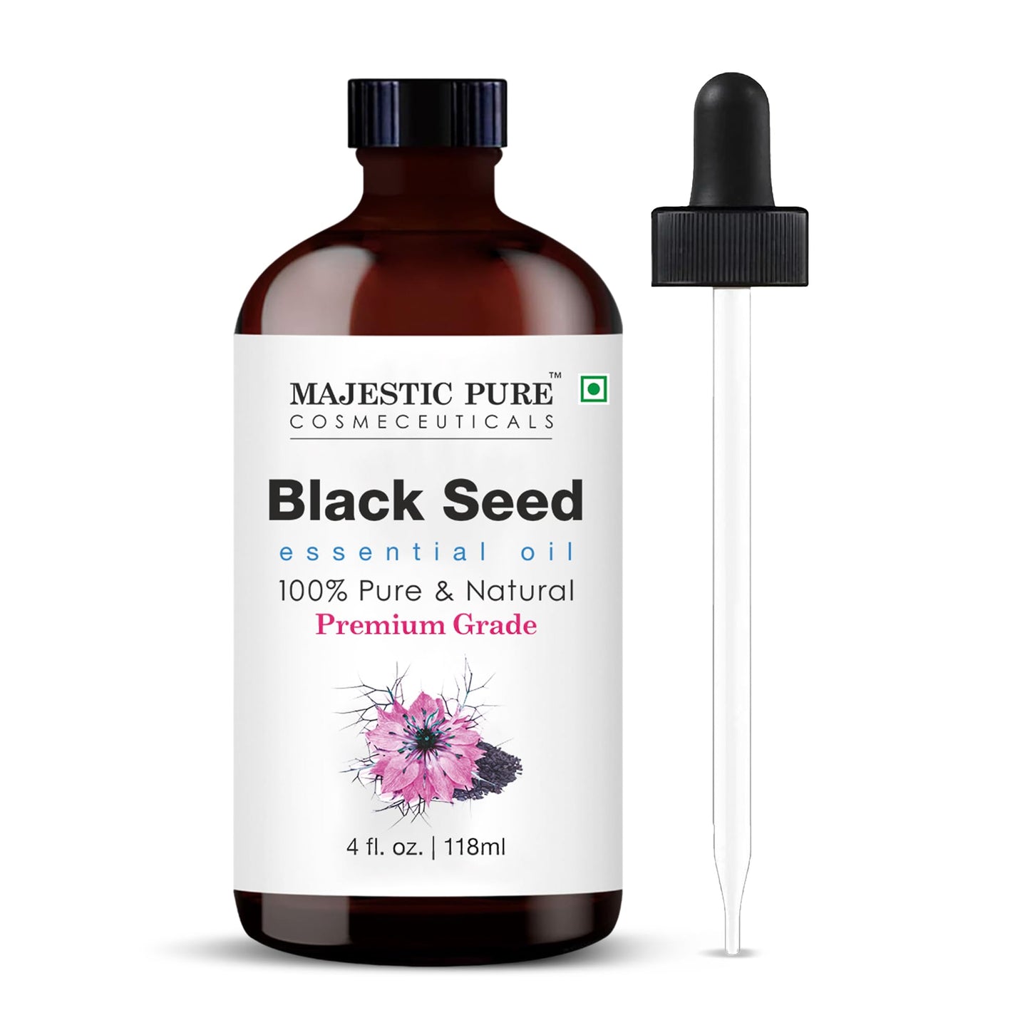 Majestic Pure Lavender Oil with Dropper 4oz