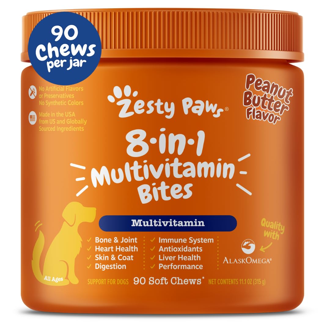 PawZest Omega Multivitamin Chews - Senior & Puppy