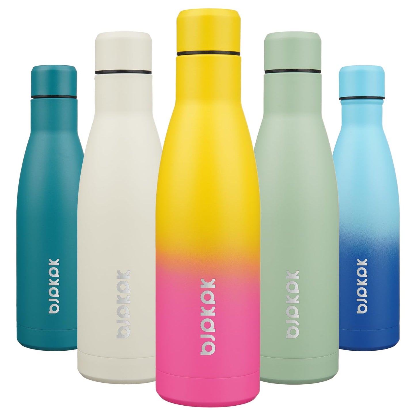 ChillPro 17oz Turquoise Insulated Sports Bottle