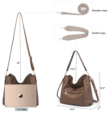 ChicCrossbody: Women's Tote & Wallet Set