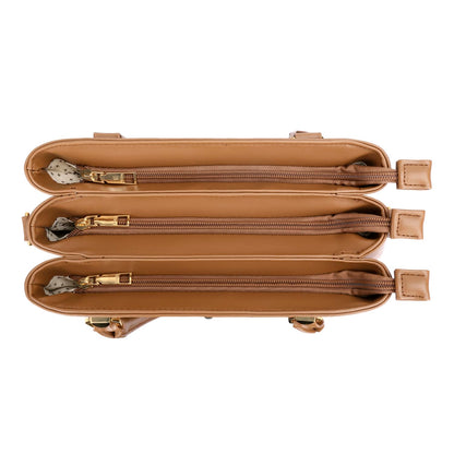 Luxe Leather Satchel & Crossbody Bags