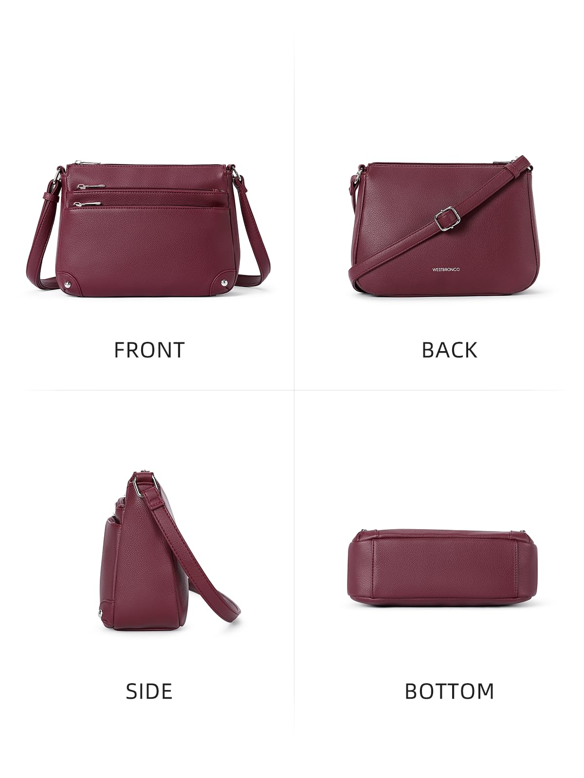 WestBronco ZipSatchel: Women's Medium Crossbody Bag