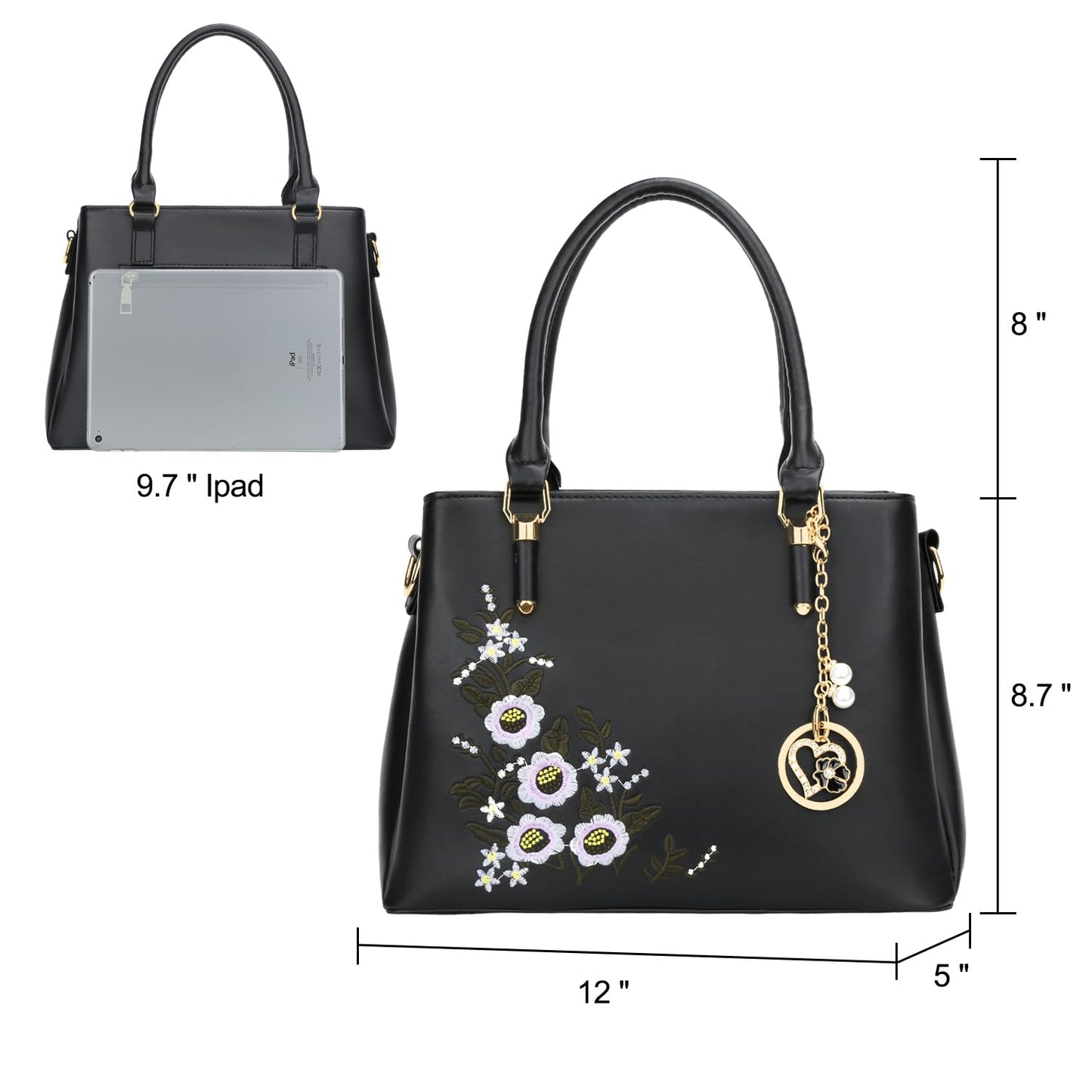 Luxe Leather Satchel & Crossbody Bags