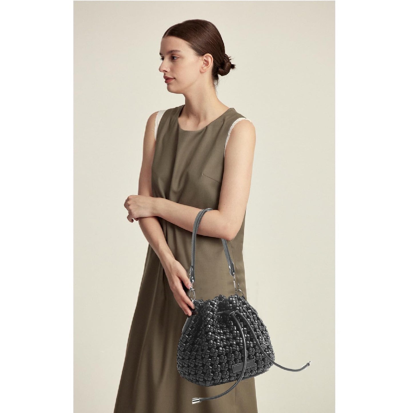 Hollow Bucket Tote Bag