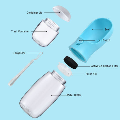 PawPals Travel Buddy: Portable Pet Hydration & Snack