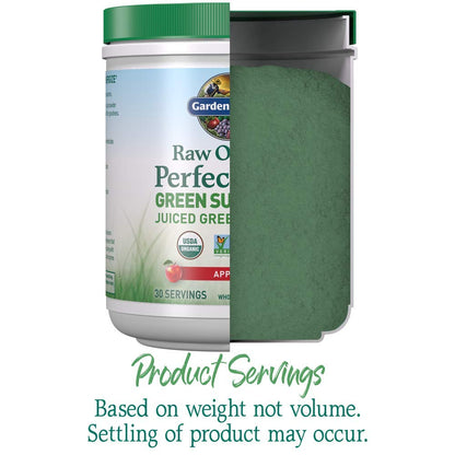 GreenVitality Superfood Powder - Juiced Greens Blend