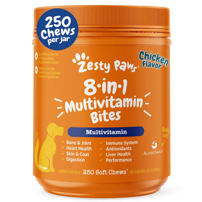 PawZest Omega Multivitamin Chews - Senior & Puppy