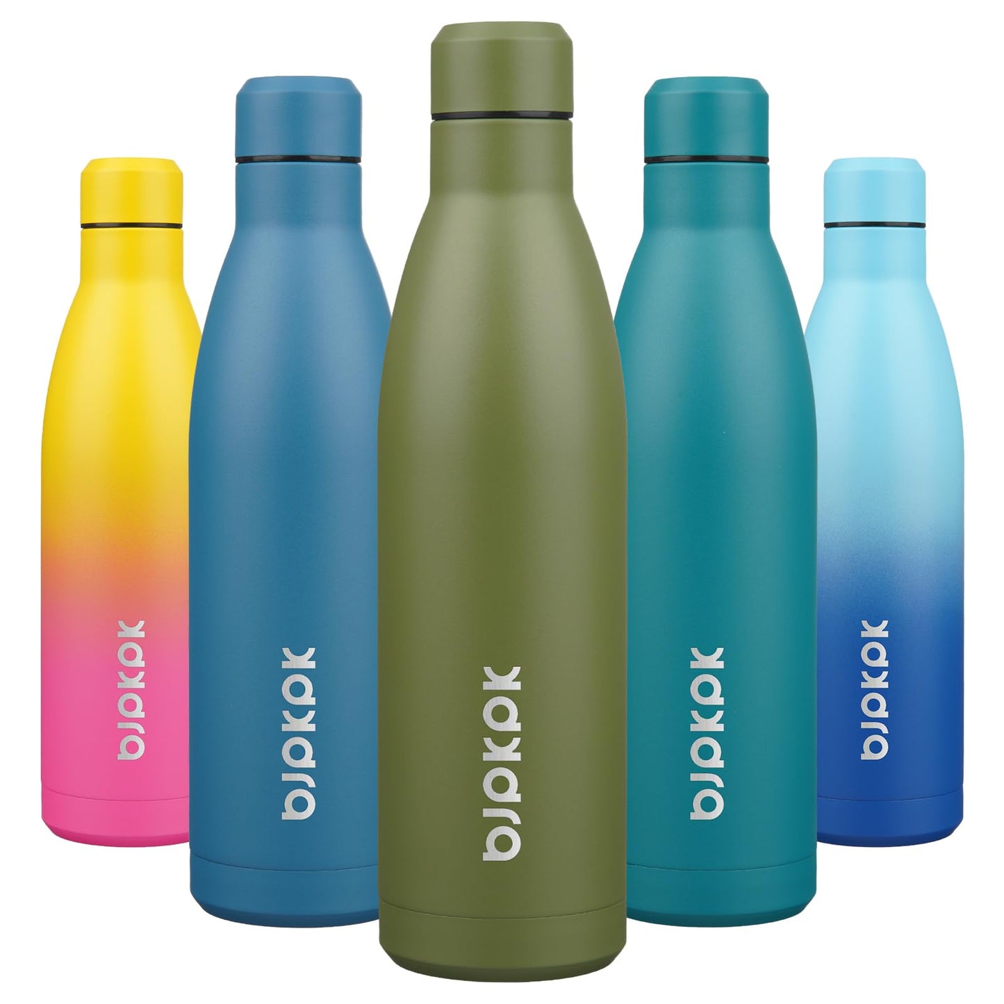 ChillPro 17oz Turquoise Insulated Sports Bottle