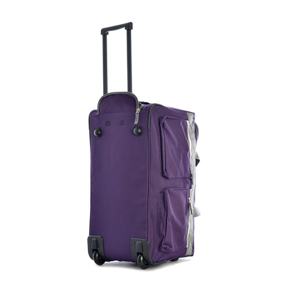 Olympia 22 Max Wheeled Duffel: 8-Pocket Water-Resist